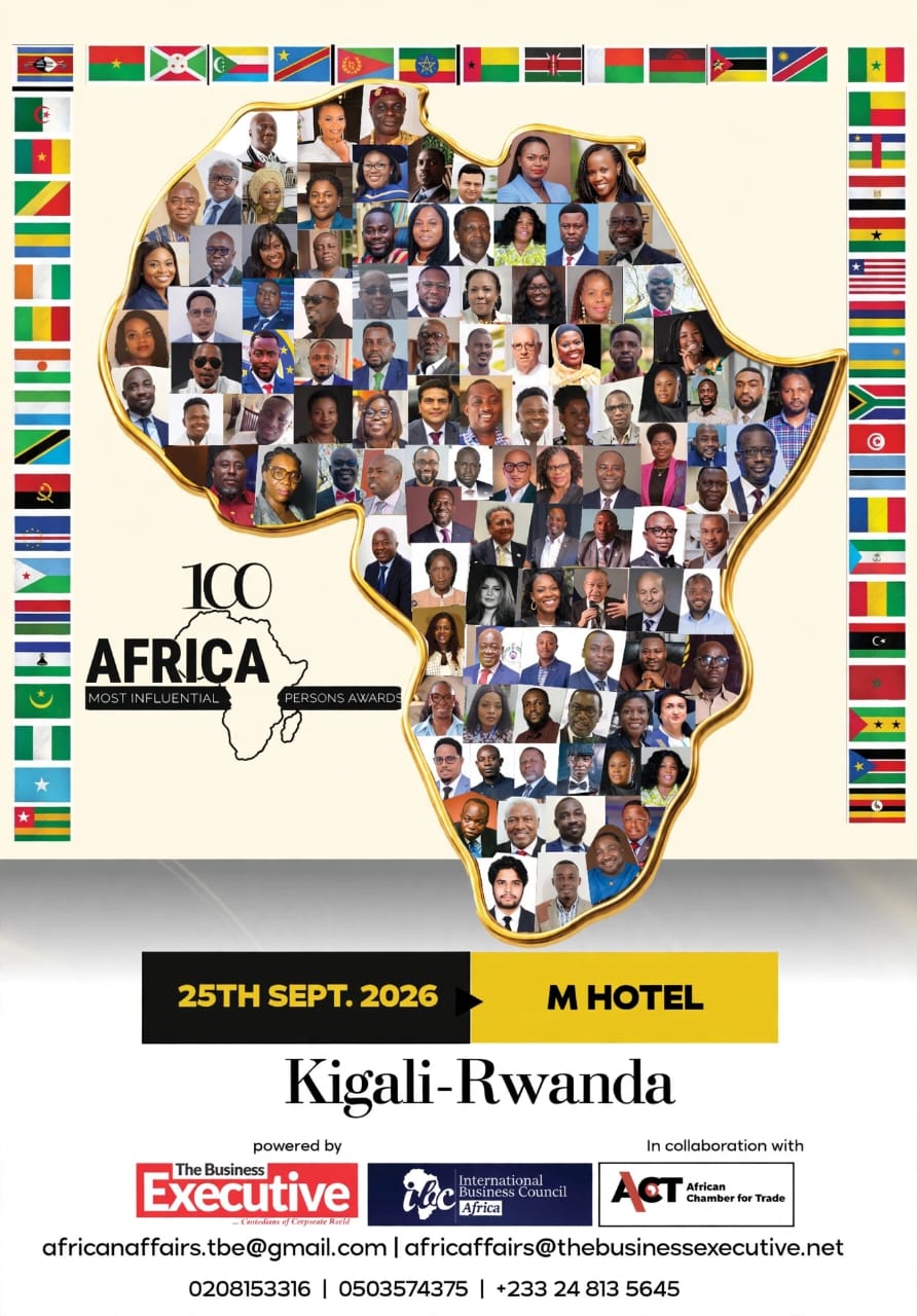 100 Africa Most Influential Persons Awards 2026 official campaign poster